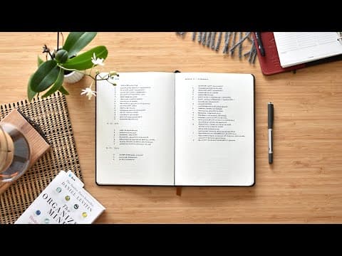 how to have an organized mind thumbnail
