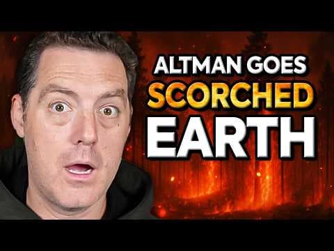 Sam Altman goes SCORCHED EARTH! Meta, GPT-5, ASI and more! thumbnail