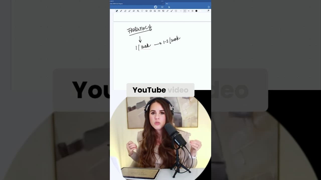 YouTube video player
