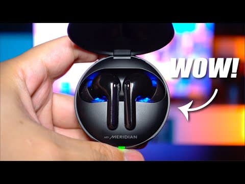MUST HAVE These SELF-CLEANING Noise Cancelling Earbuds! 😲 thumbnail