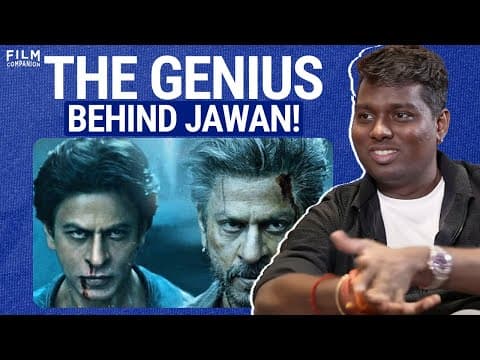 Inside The World of Atlee | Jawan | SRK | Anupama Chopra thumbnail