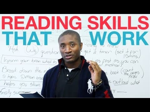 Reading skills that work - for tests and in class thumbnail