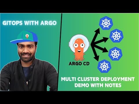 Multi Cluster Deployment with GitOps | Step by Step Guide | DevOps Project | 2024 thumbnail