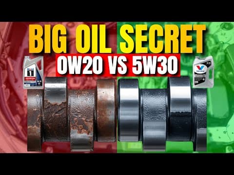 The TRUTH About 0W 20 vs 5W 30 Oil (50 Engines Tested!) thumbnail