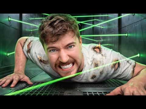 World’s Deadliest Laser Maze! thumbnail