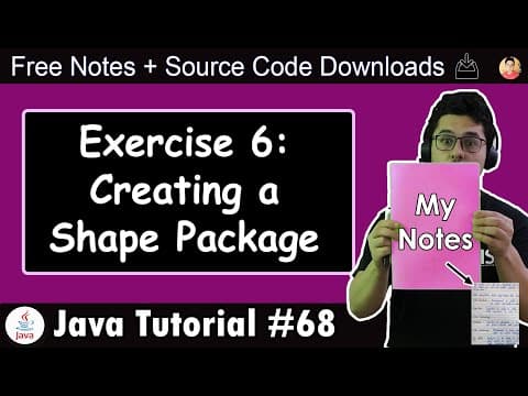 Java Exercise 5: Creating a Custom Package thumbnail