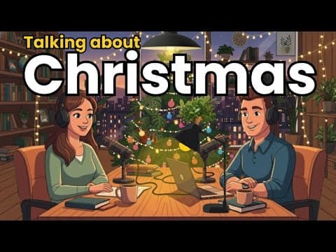 How to Talk about Christmas Day in English | English Podcast for Speaking Fluency thumbnail