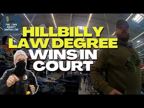 Client Educates Cops | They Don't Listen | He Wins in Court thumbnail