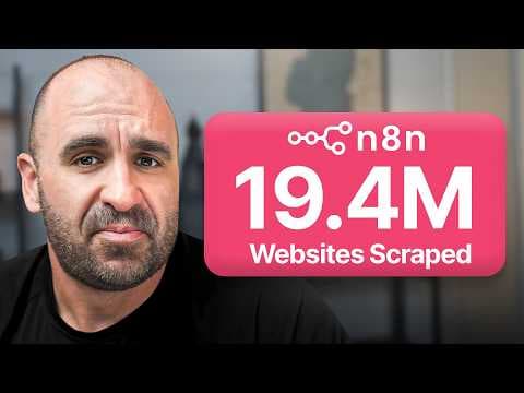 How to Scrape Data From Any Website Using N8N thumbnail