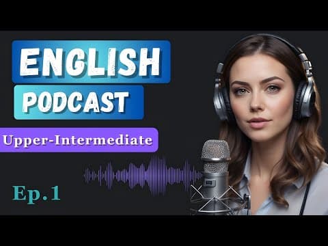 Learn English With Podcast Conversation  Episode 1 | English Podcast For Beginners #englishpodcast thumbnail