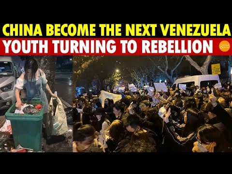 Will China Become the Next Venezuela or Iran? Youth Struggle to Survive, Turning to Rebellion thumbnail