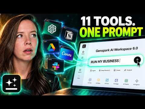 How to replace many AI tools with one GenSpark workspace thumbnail