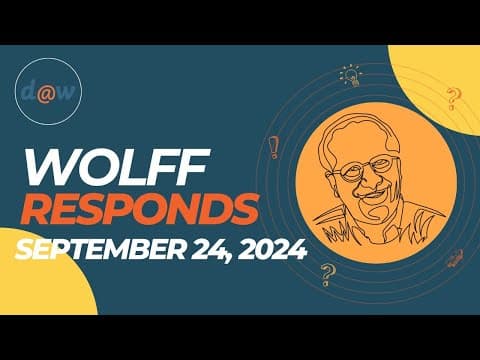 Wolff Responds: "Globalization Unmasked" Dated September 24, 2025 thumbnail