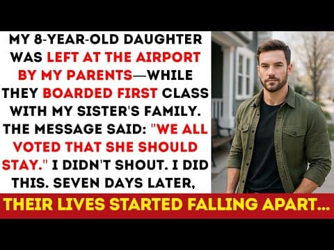 My Parents Abandoned My 8-Year-Old At The Airport And Wrote: “We All Voted That She Should Stay” thumbnail