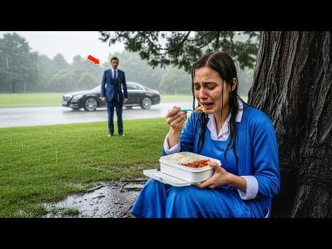Millionaire Sees His Maid Eating in the Rain — What He Finds Out Will Break Your Heart thumbnail