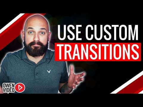 Video Editing Transitions - How To Use Them In Your Videos thumbnail