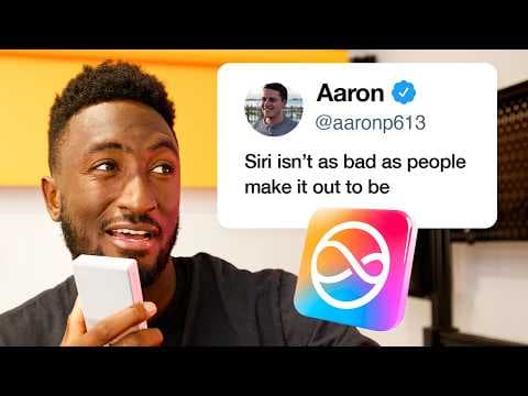 "Siri Isn't That Bad" thumbnail