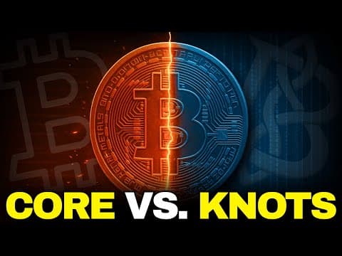 Why Bitcoin Developers Are at War! (Core vs. Knots Explained) thumbnail