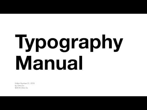 Typography Tutorial - 10 rules to help you rule type thumbnail