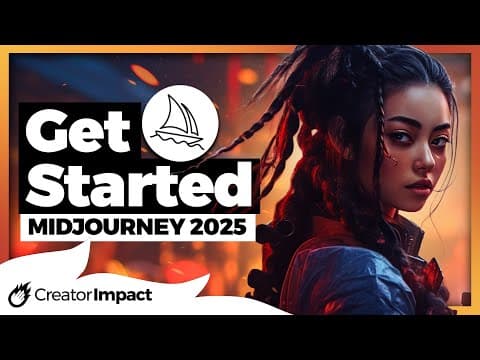 How to use Midjourney for EPIC AI Art (2025 Midjourney AI Tutorial) thumbnail