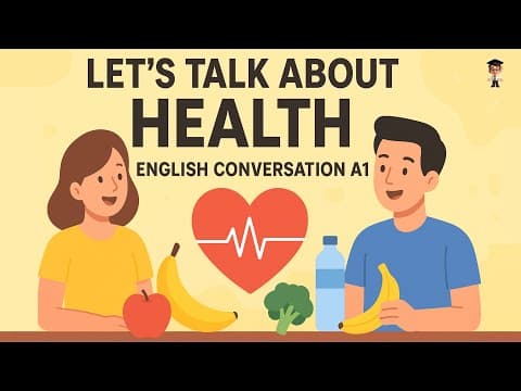 English Podcast for Beginners | Let’s Talk About Health in English | Easy English Conversation thumbnail