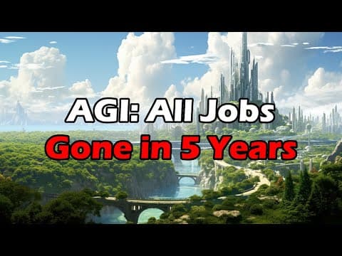 IMF Report: Could AGI Automate All Human Jobs Within 5 to 20 Years? thumbnail