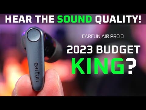 I did not expect this... 😳 Earfun Air Pro 3 Review thumbnail