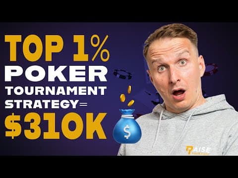 How I won $310k - All Hands REVEALED - And what you can learn for low stakes (SICK VALUE) thumbnail