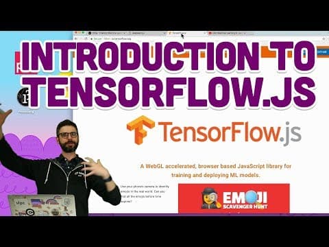 6.1: Introduction to TensorFlow.js - Intelligence and Learning thumbnail