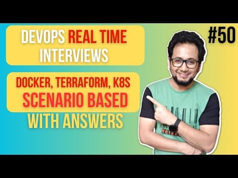 Docker Interview Questions | Terraform Interview Questions | Kubernetes Interview Questions thumbnail
