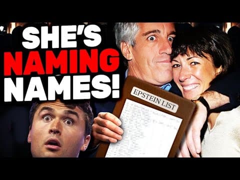 She's Agreed to GIVE UP THE LIST!!! Charlie Kirk Taking Massive Heat! thumbnail