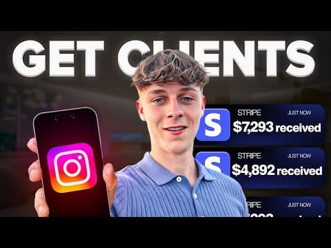 Stop Struggling to Get Instagram Clients (2026 Blueprint) thumbnail