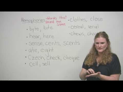 What Are Homophones and How Do They Make English Fun? thumbnail