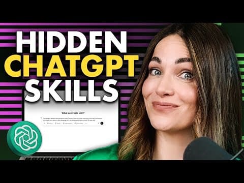 You’ve Been Using ChatGPT Wrong: 16 Genius AI Hacks For Freelancers & Business Owners [PART 1] thumbnail