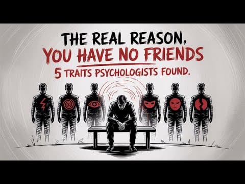 The Real Reason You Have No Friends: Psychologists Found 5 Rare Personality Traits thumbnail