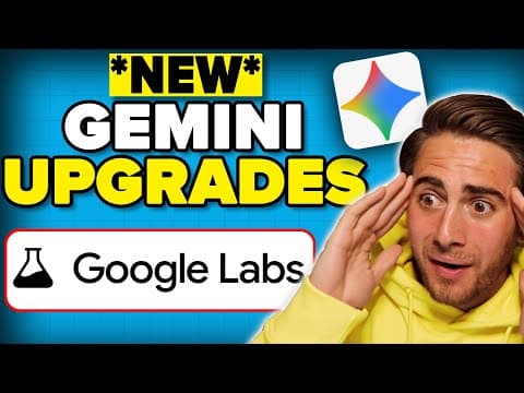 Google Gemini’s NEW Features Are UNBELIEVABLE 👀 (New Screenshare Feature & Google Labs) thumbnail