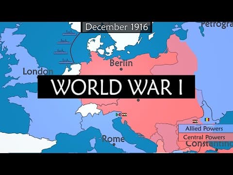 World War I - Summary on a Map thumbnail