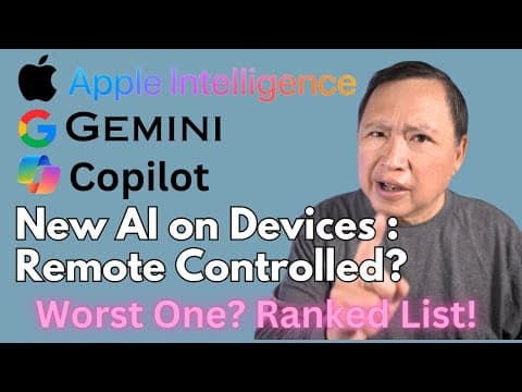 Which Device AI Spies on You the Most: Microsoft, Apple or Google? NOT Who You Think thumbnail