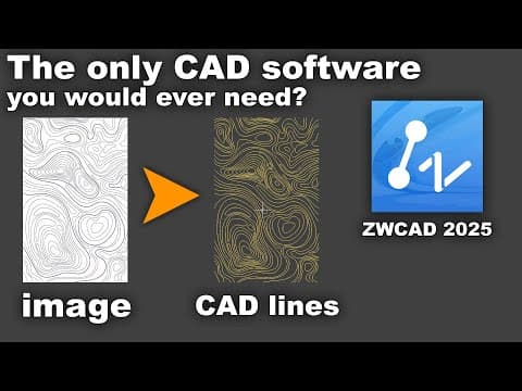 ZWCAD 2025 - The only CAD software you would ever need? | ZWCAD 2025 - New features tutorial thumbnail