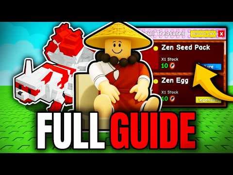 FULL GUIDE To The ZEN UPDATE In GROW A GARDEN Roblox! thumbnail