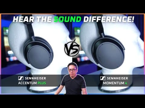 Sennheiser Accentum Plus vs Momentum 4 Review  - The TRUE Flagship! thumbnail