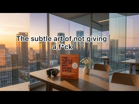 How to Care Less About What Does Not Matter thumbnail