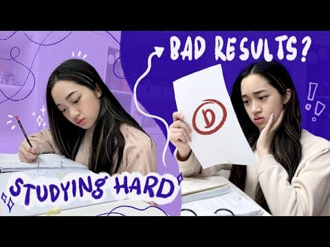 why you have BAD RESULTS even though you study hard 😪 thumbnail