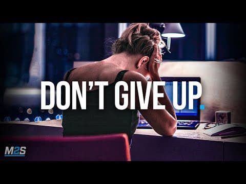 Straight-A Students DON'T Give Up! - Best Study Motivation thumbnail