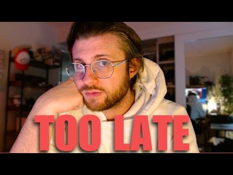 I’m 33. 3D Artists: Spare me 18 minutes, I'll save you 18 years thumbnail