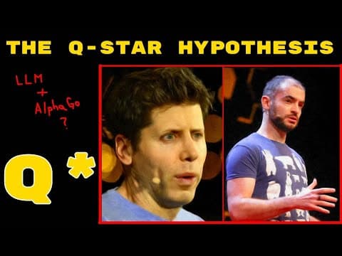Q* Q Star Hypothesis | Is this hybrid of GPT and AlphaGO? AI self-play and synthetic data 🔥 thumbnail