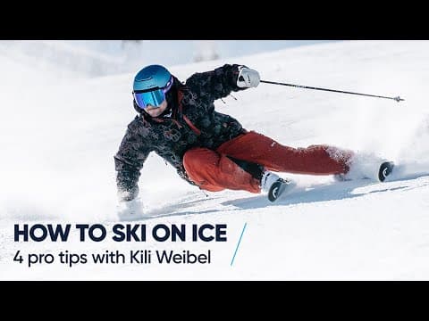 HOW TO SKI ON ICE | 4 tips with Kili Weibel thumbnail