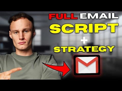 Best SMMA Cold Email Template (This Got Me 1000 Calls) thumbnail