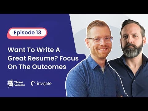 13. Write The Resume That Will Get The Job. Unfiltered Advice With Robert Fedoruk thumbnail