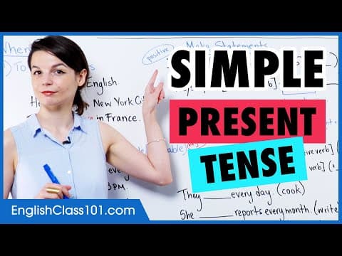English Simple Present Tense | Learn English Grammar thumbnail